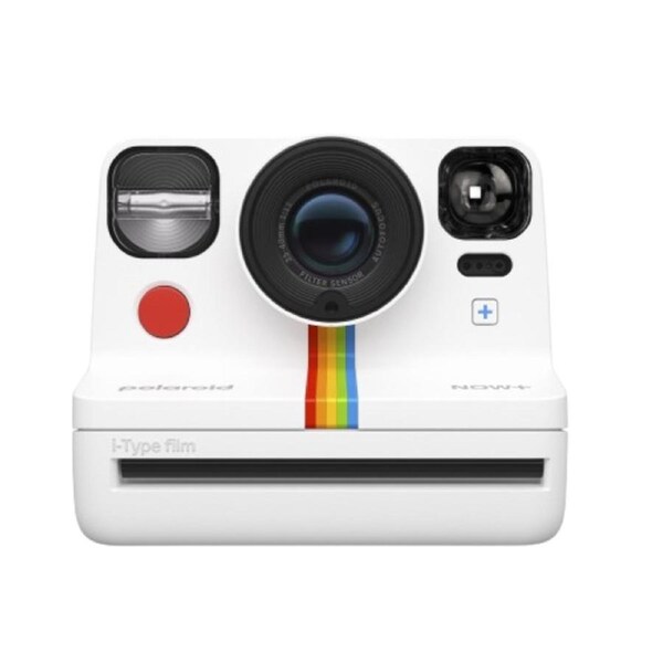 Polaroid NOW+ i-Type Instant Camera Gen 2 + 5 lens filters (White)
