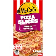 McCain Pizza Slice Snacks Cheese & Bacon