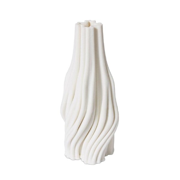 E Style Roxy Porcelain/Ceramic Flower Vase Centerpiece Home Decor 20cm White