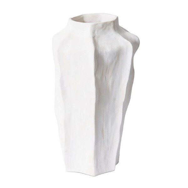 E Style Genkei Tall Porcelain Flower Vase Centerpiece Home Decor 51cm Ivory