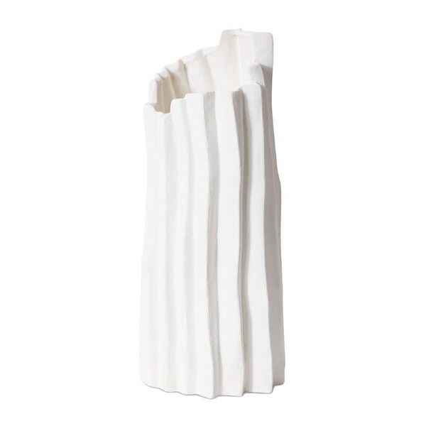 E Style Phenyo Vessel Porcelain Flower Vase Centerpiece Home Decor 49cm Ivory