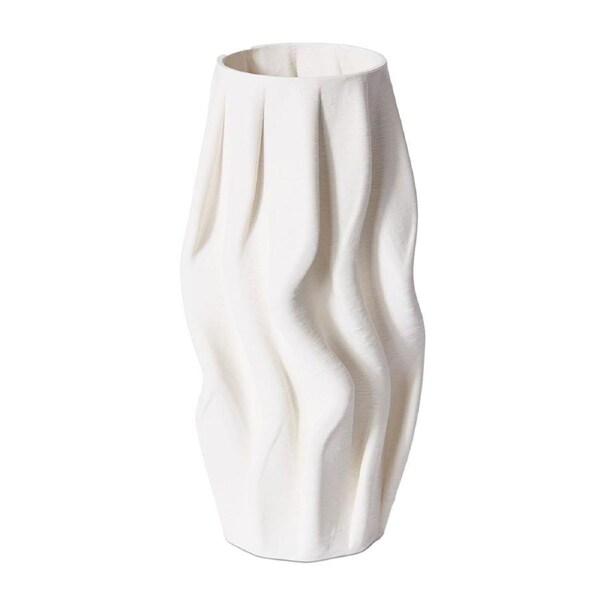 E Style Loma Vessel Porcelain Flower Vase Centerpiece Home Decor 38cm Ivory