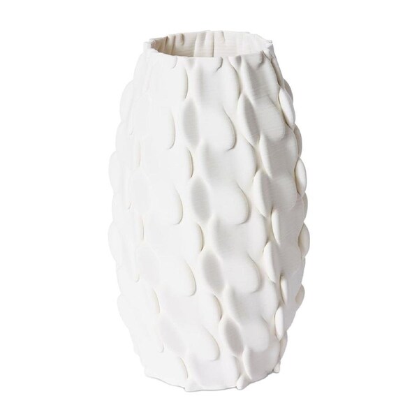 E Style Maisha Vessel Porcelain Flower Vase Centerpiece Home Decor 36cm Ivory