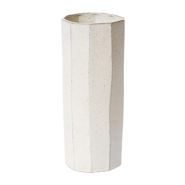 E Style Letsha Ceramic Flower Vase Centerpiece Indoor Home Decor 39cm Cream