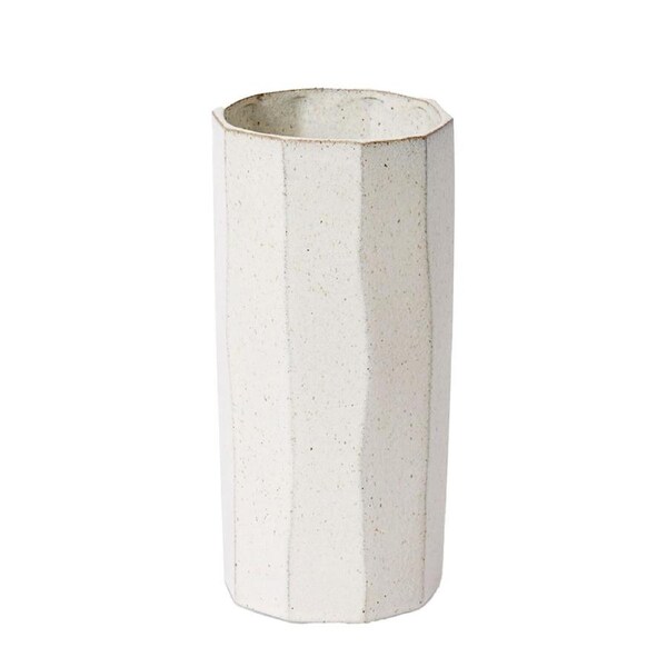 E Style Letsha Ceramic Flower Vase Centerpiece Indoor Home Decor 30cm Cream