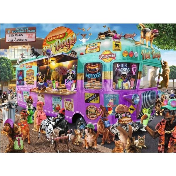 Ravensburger - Hot Diggity Dogs Puzzle 300pc