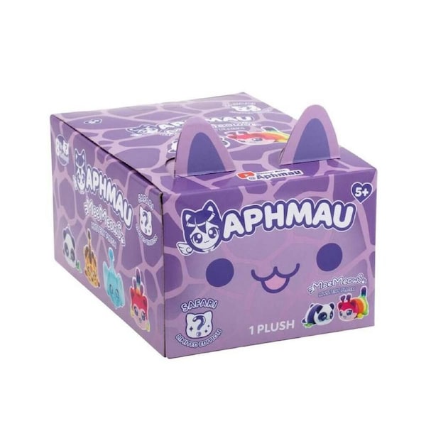 Aphmau Mystery Meemeows 6 In Plush Toy Safari Assorted Kids/Children 5y+