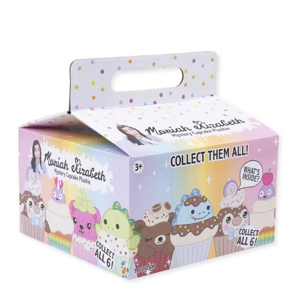 Moriah Elizabeth Cupcake Mystery Plush Soft Toy Assorted Kids/Children 3y+