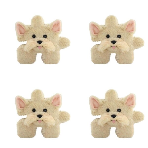 4PK Yoonique 8 In Pluzzles Chloe & Friends Plush Toy Assorted Kids/Children 3y+