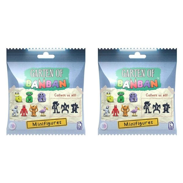 2PK Garten Of Banban Mystery Gaming Minifigures S1 Assorted Kids/Children 6y+