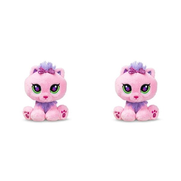 2PK Littlest Pet Shop 6 In Beanies Cuddle Plush Pets Toys S1 Assorted Kids 4y+