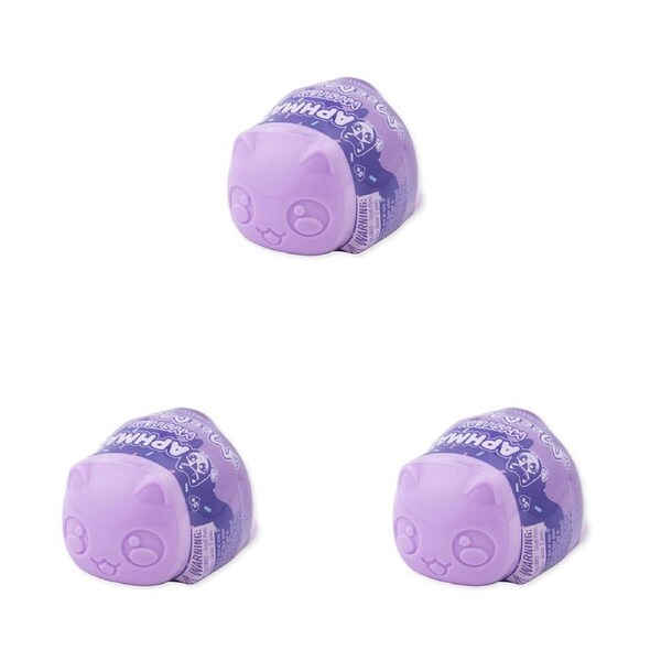 3PK Aphmau Squishy Mystery Figures Series 3 Ice-Cream Cats Toys Assorted 5y+
