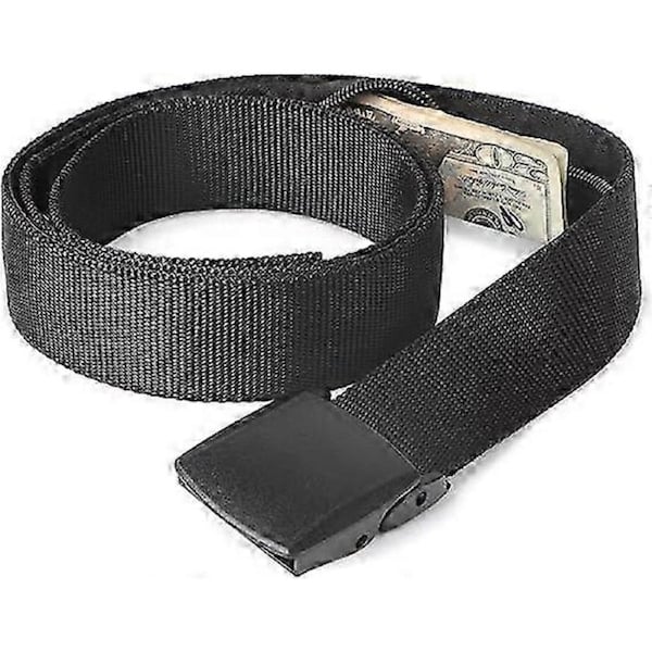 Travel Security Money Belt with Hidden Money Pocket - Anti-Theft Wallet Unisex Nickel free Nylon Belt