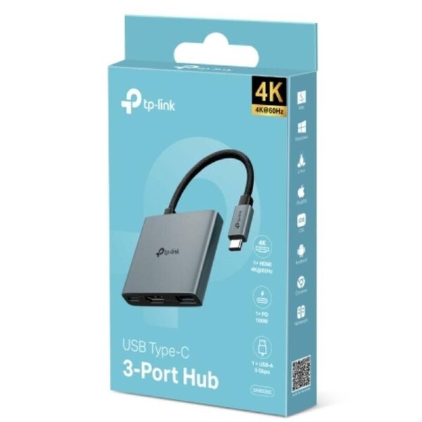 TP-Link UH3020C USB Type-C 3-in-1 Hub