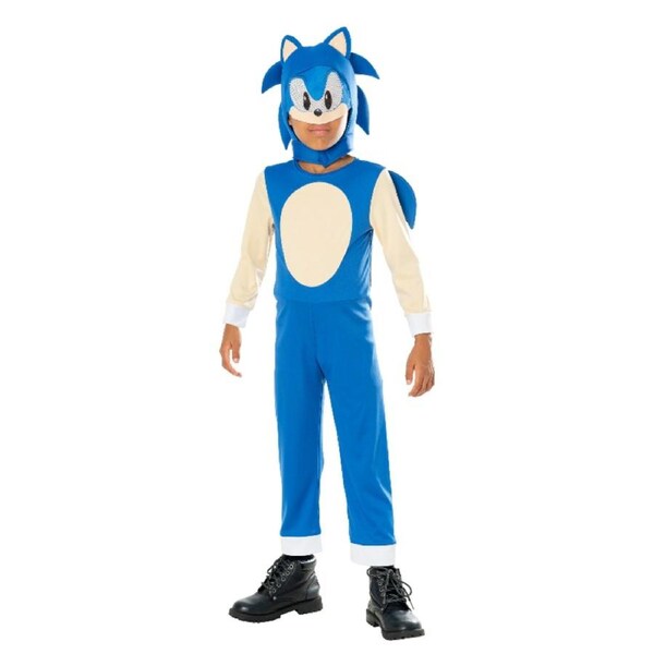 Sonic The Hedgehog Child Costume Size L 7-8 Years