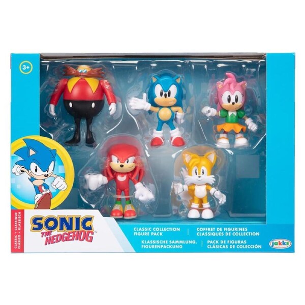 Sonic the Hedgehog Classic Collection 2.5 Inch Figure 5 Pack