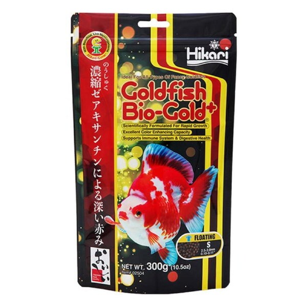 Hikari Goldfish Bio-Gold+ Color Enhancing Fish Food Small 300 gm