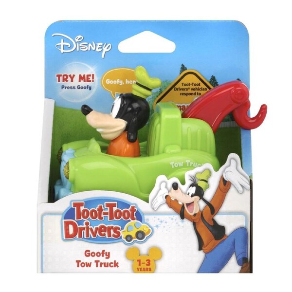 Vtech Toot-Toot Drivers Disney Goofy Tow Truck