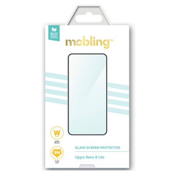 Mobling Clear Glass (Suits Oppo Reno 8 Lite) - Clear