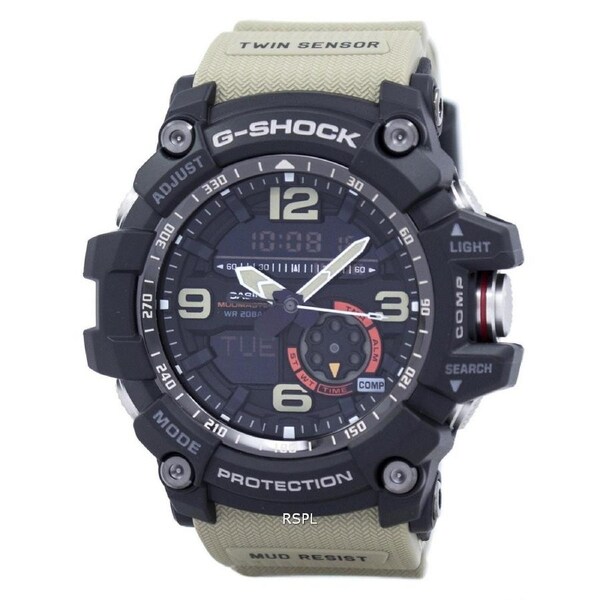 Casio G-SHOCK MUDMASTER Twin Sensor Mud Resistant GG-1000-1A5 200M Mens Watch