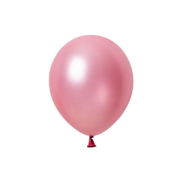 Balloon Metallic Pink 30cm 25pk