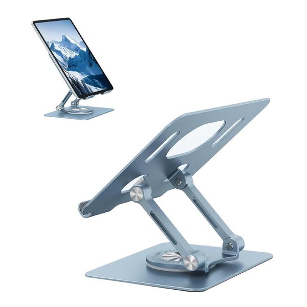 iPad Stand Support,Adjustable Tablet Stand Holder with 360 Rotating Base,Compatible with iPad Pro 11/12.9,Mini,Air,4.7-13 inch Tablets