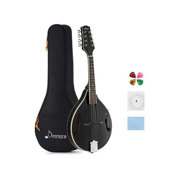 Donner A-Style Mandolin and Accessories Pack DML-100B