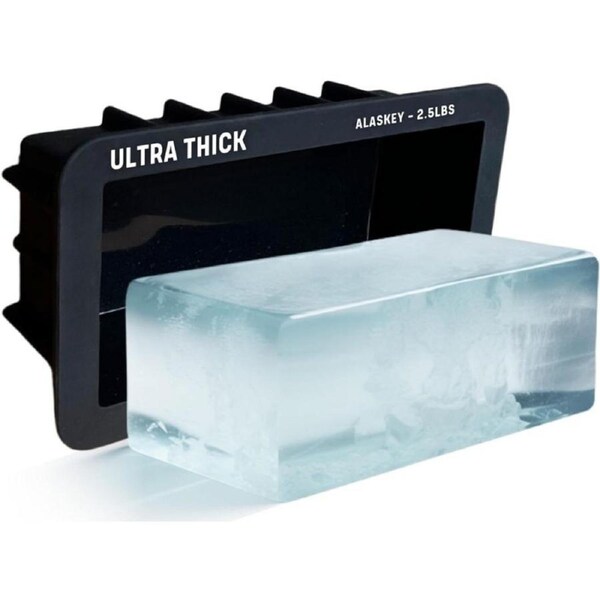 Extra Large Ice Cube Mold for Ice Baths - Premium Ice Block Mold, 2.5lbs