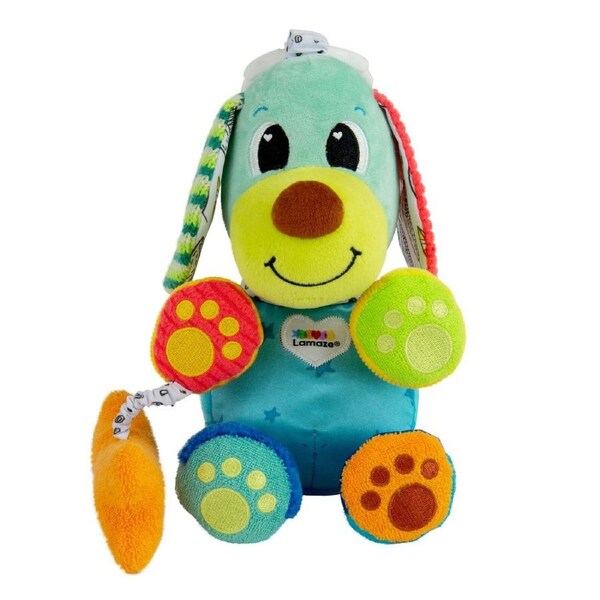 Lamaze Clip and Go Pupsqueak Plush
