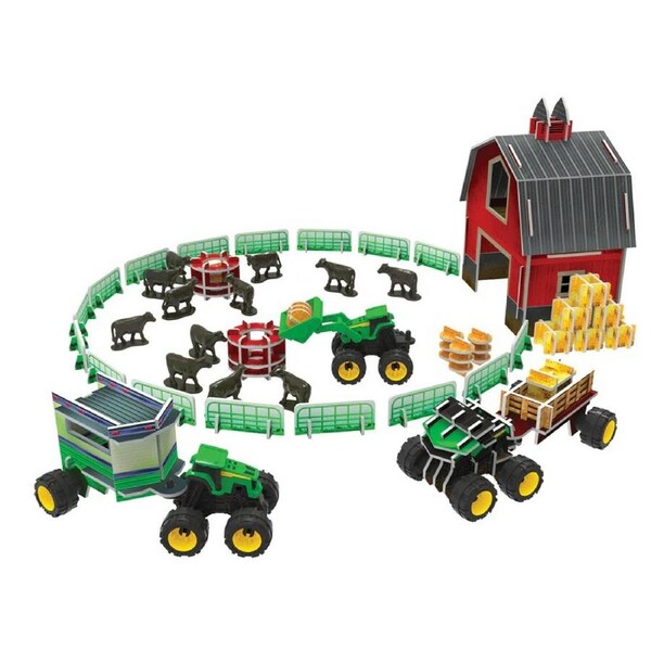 John Deere Eco-Snaps Farm Barn Set