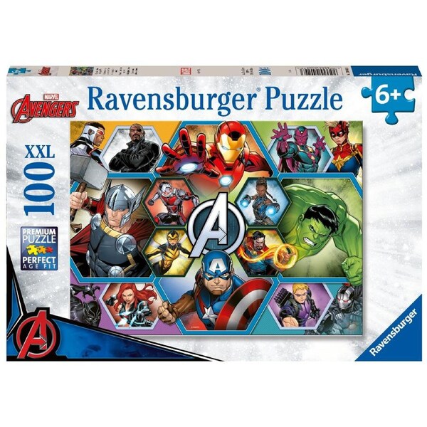 Ravensburger Puzzle Disney Marvel Series - Avengers 100 pieces
