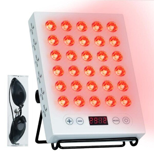 Advwin Red Light Therapy, Near Infrared Light Panel with 660nm & 850nm