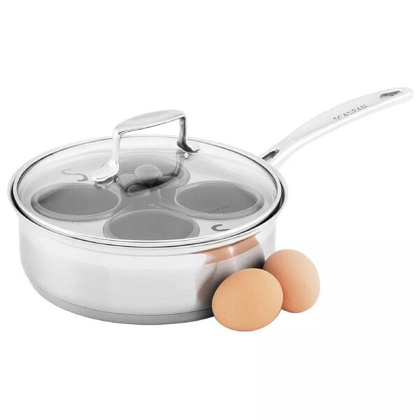 Scanpan Impact 20cm Egg Poacher Set With Lid