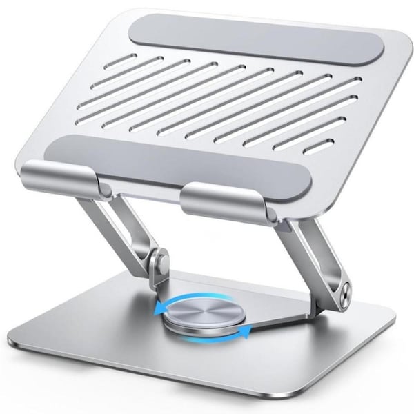 UGREEN Tablet Stand for Desk 360° Rotating Adjustable Holder Foldable, Compatible with iPad Pro Air Mini, Galaxy Tab, iPhone 16 Pro Max, and More 4''-13'' Devices