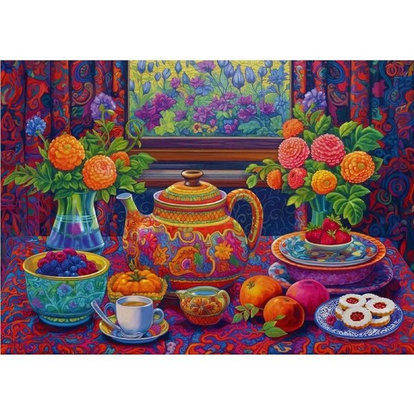 Ravensburger - Time for Tea Puzzle Large Format Puzzle 300pc