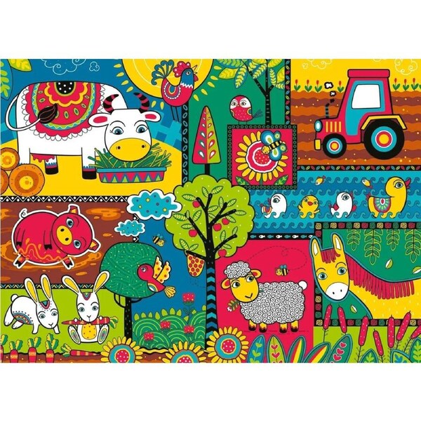 Ravensburger - A Day at the Farm Puzzle 60pc