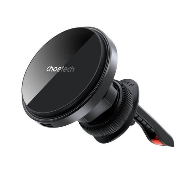 Choetech T204-F 15W Magnetic car charger holder with LED light ( Aluminium alloy housing)