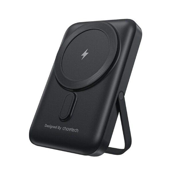 Choetech B743BK 10000mAh 20W MagLeap Wireless Power Bank Black with Phone Holder
