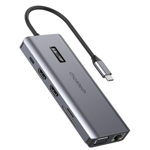 Choetech HUB-M26 12-in-1 USB-C Multiport adapter