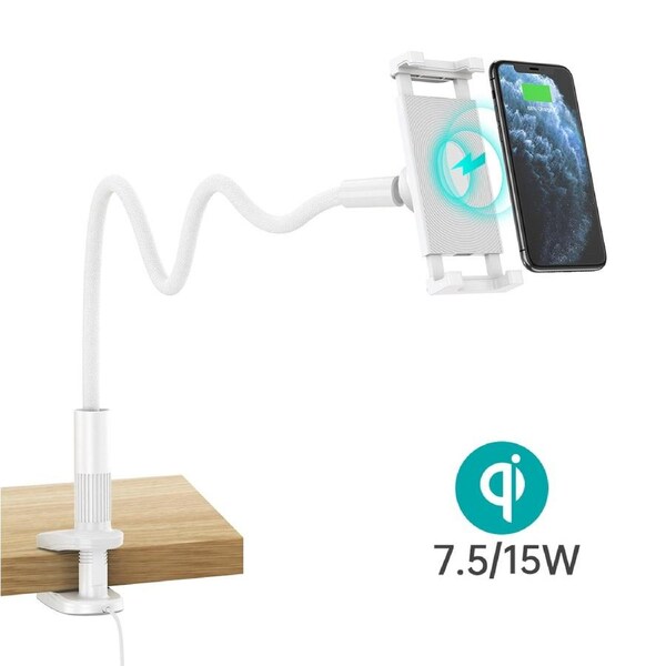 Choetech T584-F 2-in-1 15W Phone Mount 4"- 7" + Fast Wireless Charger