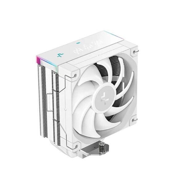 DeepCool AK400 Digital Pro White Performance CPU Cooler, 4 Heat Pipe Tower, High-Performance FDB Fan, Multi-data Point Screen, Intel LGA1700/1200/1151