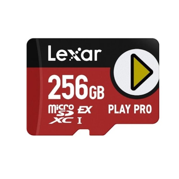 Lexar PLAY PRO microSDXC Express Card 256GB, microSDXC, high performance, microSD Express, up to 900MB/s read and 600MB/s write