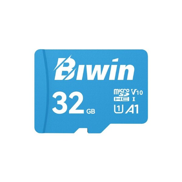 BIWIN MS100-32G microSD3.0 Read & Write Speed up to 100MB/s & 50MB/s case pack25/100 C10/U1/V10/A1 (32 GB)