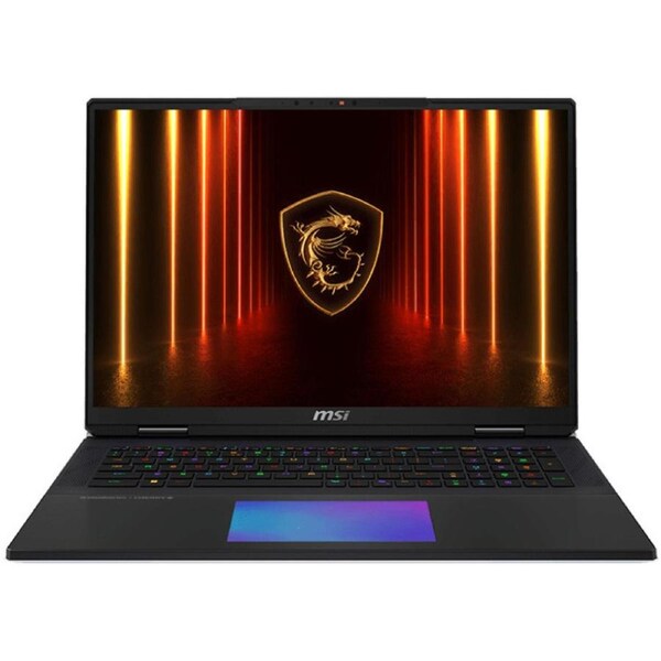 MSI Titan Series Gaming Notebook 18' UHD Intel Core Ultra 9 285HX DDR5 32GB*2 2TGen5*1 + 2TGen4*2 Windows11 Pro Nvidia RTX 5080 GDDR7 16GB