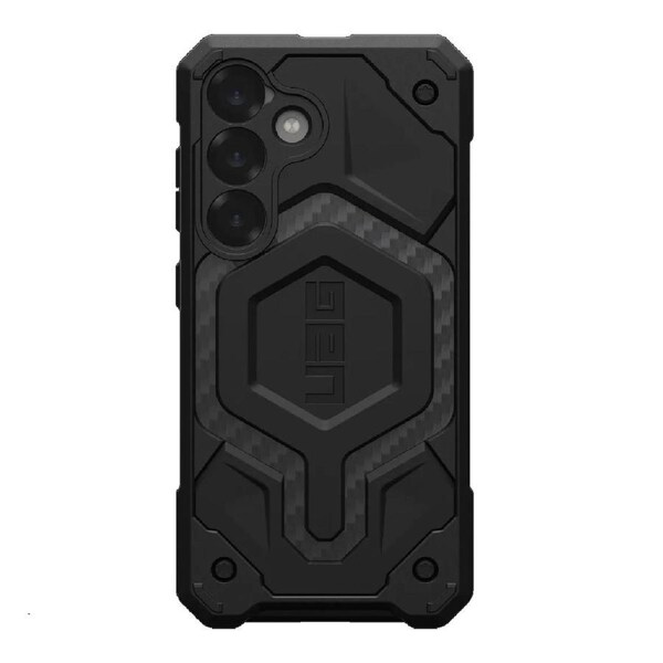 UAG Monarch Pro Samsung Galaxy S25 5G (6.2') Rugged Case Carbon Fiber (214463114242), 20ft. Drop Protection (6M), Multiple Layers, 10 Years Warranty