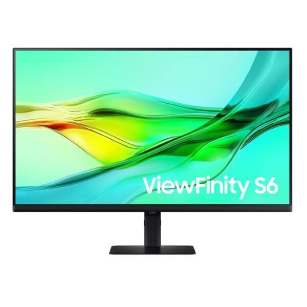 Samsung 32' ViewFinity S60UD QHD 2560x1440 16:9 1000R 5ms IPS DP HDMI Headphone USB-C Ethernet LAN HAS Tilt Swivel Pivot VESA Built-in KVM Switch