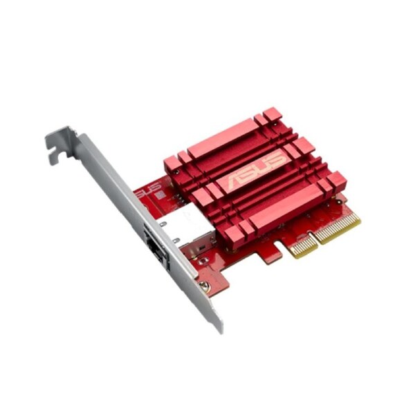 ASUS XG-C100C V3 10GBase-T PCI-E Network Adapter, 10/5/2.5/1Gbps, 100Mbps, RJ45 Port, Built in QOS ( NIC )