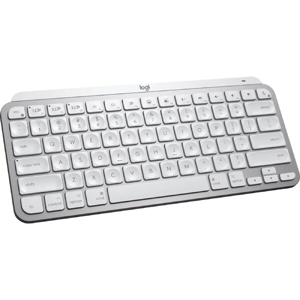 Logitech MX Keys mini Wireless Keyboard for Mac - Pale grey