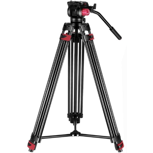 NEEWER TP-M200 200cm Heavy Duty Video Tripod with Fluid Head