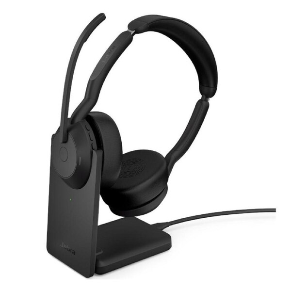 Jabra Evolve2 55 Link380a UC Stereo Stand USB-A, Link 380 Bluetooth(R) Adapter
